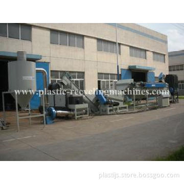 washing, dewatering, drying PP / PE film recycling line Was